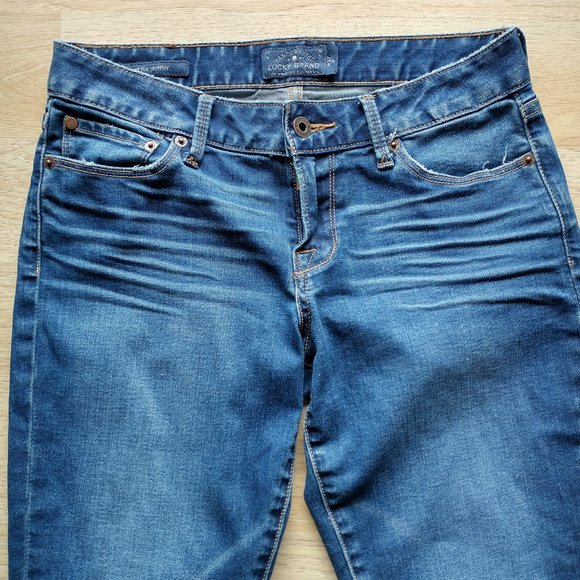 Lucky Brand Lolita Skinny Jeans Medium Wash Blue - Picture 4 of 9